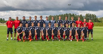 Latvijas U-17 izlase Baltijas kausa ievadā pārspēj Lietuvu