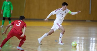 Latvijas U-19 Telpu futbola izlase pulcējas treniņnometnei un pārbaudes turnīram