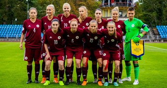 Sieviešu futbola izlase EČ kvalifikāciju sāk ar zaudējumu Zviedrijai
