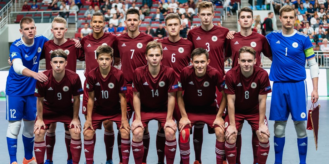 Latvijas U-19 telpu futbola izlase debitējusi Eiropas Čempionāta finālturnīrā