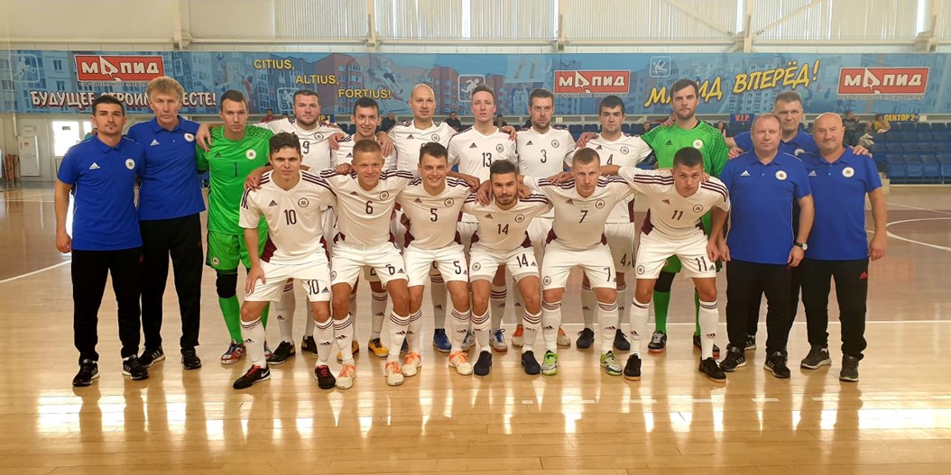 Telpu futbolisti no Latvijas turnīru Baltkrievijā sāk ar piekāpšanos Moldovai