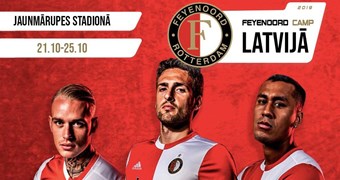 Aicina pieteikties FC Feyenoord nometnei Latvijā