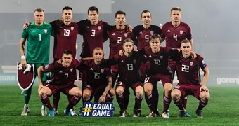Latvijas izlasei zaudējums pret Poliju