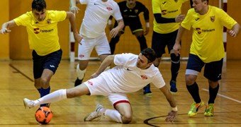 DSV Latvia piektā uzvara pēc kārtas Rīgas telpu futbola čempionātā