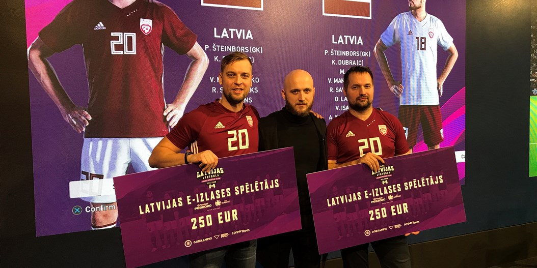 Noskaidroti Latvijas e-futbola izlases dalībnieki