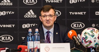 Kazakevičs: Man ir svarīga katra spēlētāja motivācija sasniegt ar izlasi rezultātus