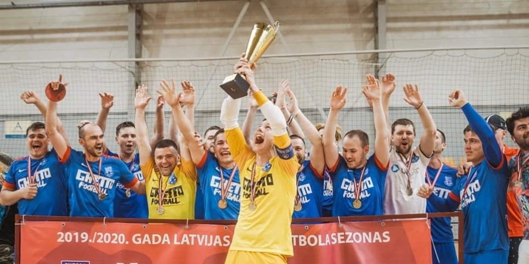 FK "Nikars"/"Ghetto" uzvar telpu futbola 1. līgā