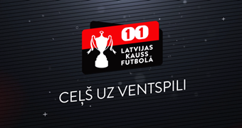 "Viensviens" Latvijas kausa pusfināls: "Valmiera FC" uz Liepāju, RFS - uz Ventspili