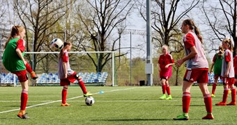 Latvijas WU-17 izlasei selekcijas treniņi "Skonto" hallē