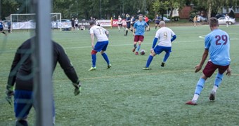 Rīgas minifutbola čempionātā simtprocentīga bilance divām komandām