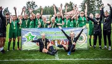 FS Metta spraigā cīņā uzvar meiteņu U-16 čempionātā