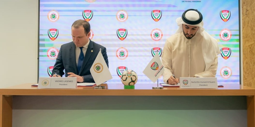 LFF vienojas par sadarbību ar AAE Futbola federāciju