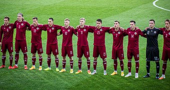 Apstiprināts spēļu kalendārs Latvijas U-21 izlasei