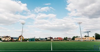 Atklāts rekonstruētais Salaspils stadions