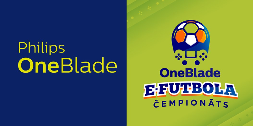 "Philips OneBlade" oficiāli kļūst par LFF e-futbola segmenta zīmolu