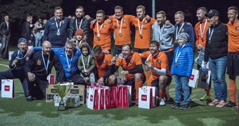 Sadalīti visi Rīgas minifutbola čempionāta medaļu komplekti
