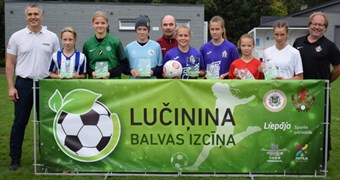 Lučiņina kausu izcīna FK Olaine meitenes