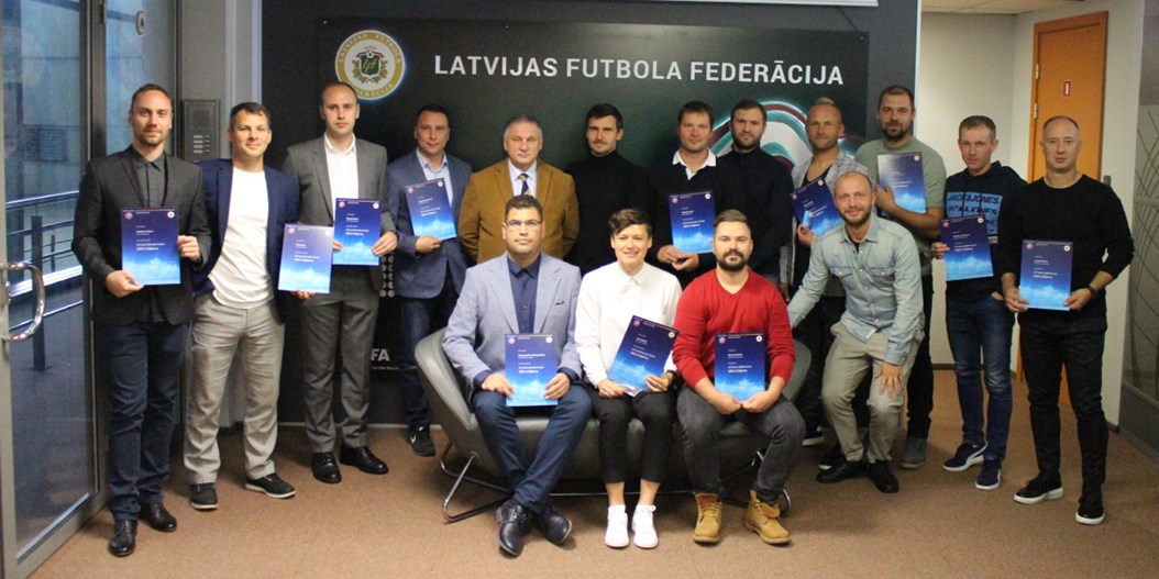 A-UEFA licenci saņem 20 treneri