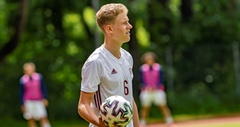 U-19 izlase pārbaudes spēlē piekāpjas Čehijai