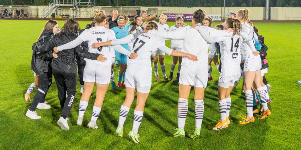 SFK Rīga nodrošina uzvaru Sieviešu futbola līgā