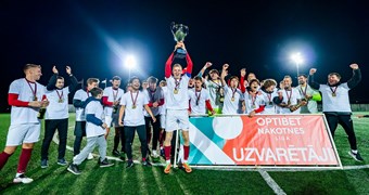 FS Jelgava triumfē Optibet Nākotnes līgā