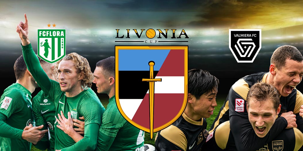 "Valmiera FC" un "FC Flora" cīnīsies par Livonijas kausu