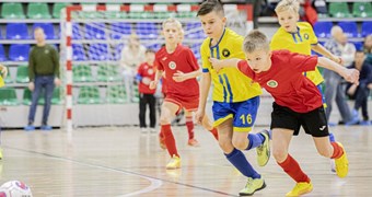 Rīgas Futbola skola un SK Kengaroos dominē Rīgas kausa izcīņā