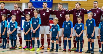 Atbalsti Latvijas telpu futbola izlasi Vācijā!
