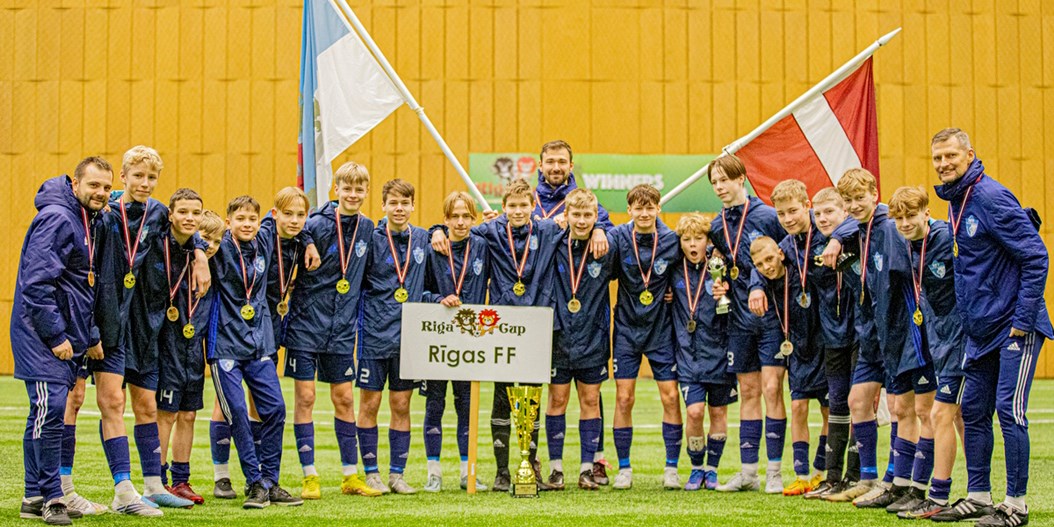 Rīgas jaunatnes izlasēm sparīgs gada sākums un triumfs Riga Cup turnīrā