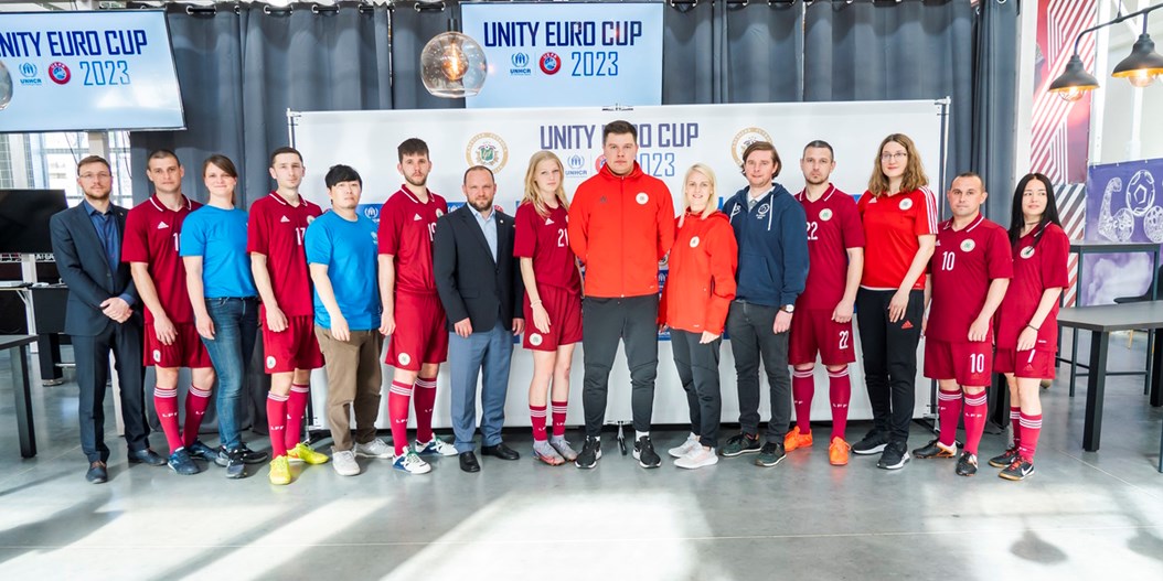 Latvija ar bēgļu un amatieru komandu būs pārstāvēta "UNITY EURO Cup" turnīrā