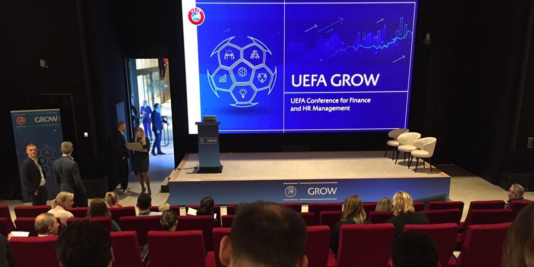 LFF pārstāvji piedalās UEFA GROW konferencē finanšu un personāla vadības jautājumos