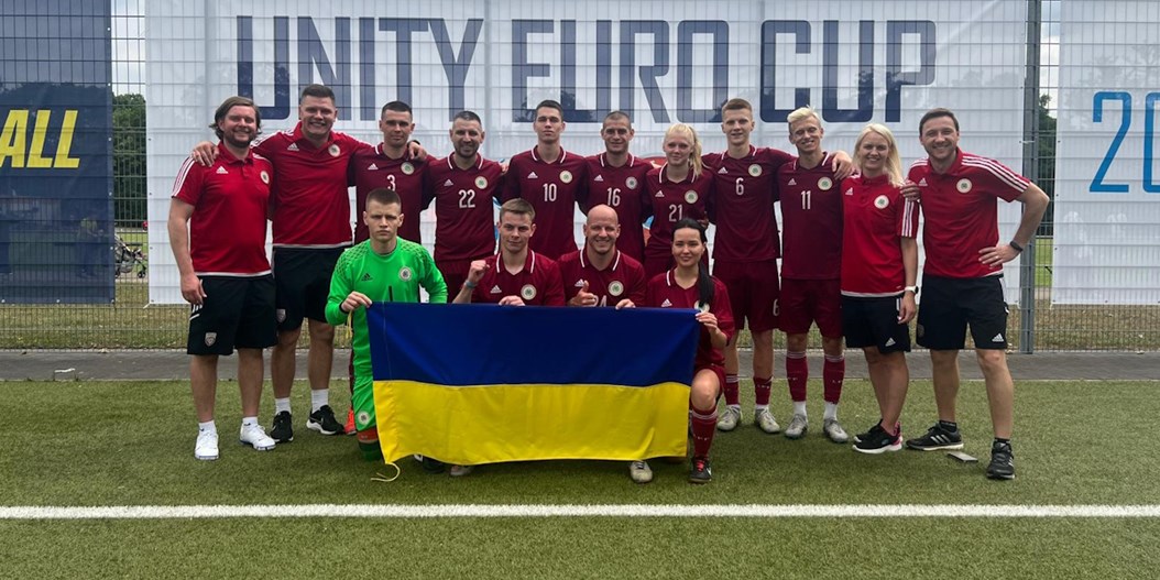 Bēgļu un amatieru komandai no Latvijas piektā vieta turnīrā Vācijā