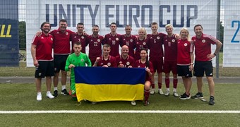 Bēgļu un amatieru komandai no Latvijas piektā vieta turnīrā Vācijā