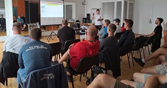 Treneru seminārs Kurzemes Futbola centrā