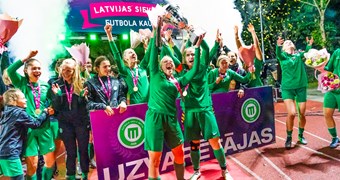 Nervus kutinošā cīņā FS "Metta" nosargā Latvijas kausa trofeju