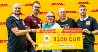 SOS Bērnu ciematu atbalstam labdarības futbola turnīrā ziedoti 8511 EUR