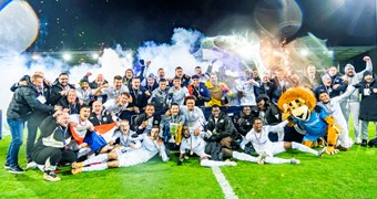 Latvijas kausa trofeju iegūst "Riga FC"