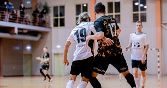 Rīgas telpu futbola čempionāta priekšgalā ASK "Kadaga" un "New Project"