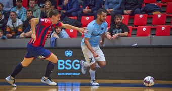 "Riga Futsal Club" brīnišķīgā eirokausu sezona beidzas ar episku dueli pret "Barca"