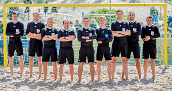Trešo reizi vēsturē Latvijas pārstāvis tiesās pludmales futbola PK finālturnīrā