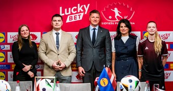 "LuckyBet" - Sieviešu futbola līgas titulsponsors