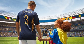 Ar "Lidl" 11 bērni no Latvijas kļūs par EURO 2024 spēlētāju pavadoņiem