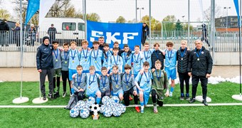 "SKF Meet the World" turnīrā uzvar un uz Zviedriju dosies "Riga FC Academy"