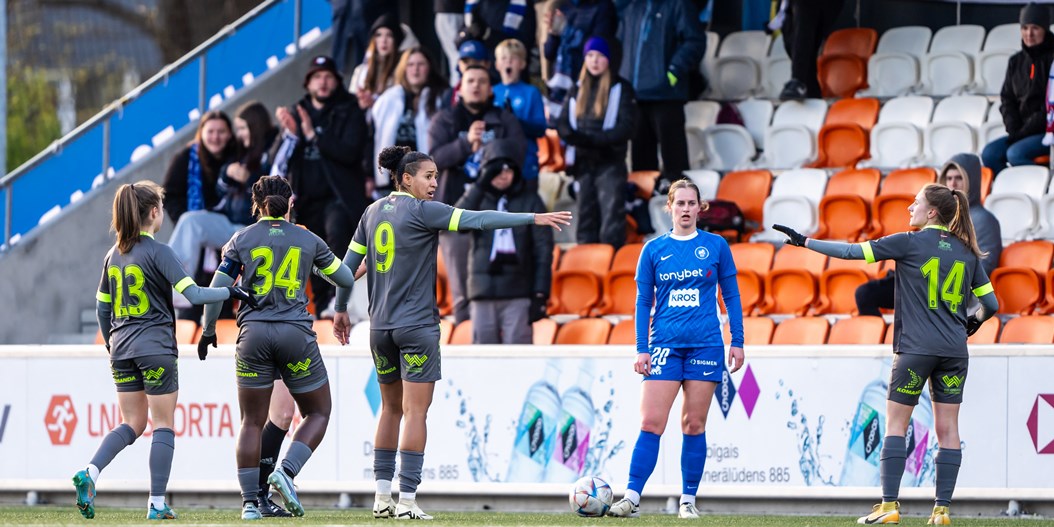 Rīgas derbijs Sieviešu Futbola līgā