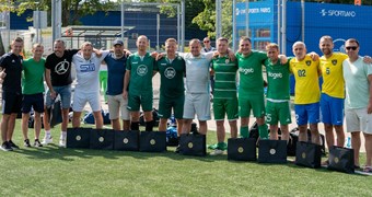 Otro gadu pēc kārtas aizvadīts Baltijas veterānu minifutbola kauss