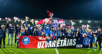 "RFS Women" izcīna Sieviešu futbola kausu