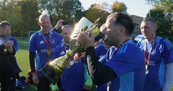 Veterānu čempionātā atkal triumfē "Jūrmala"