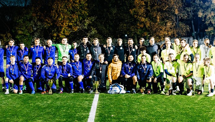 Latvijas amatieru minifutbola finālsacensībās triumfē daugavpilieši