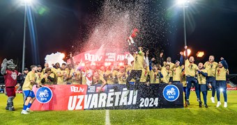 Latvijas kausa trofeju iegūst FC RFS