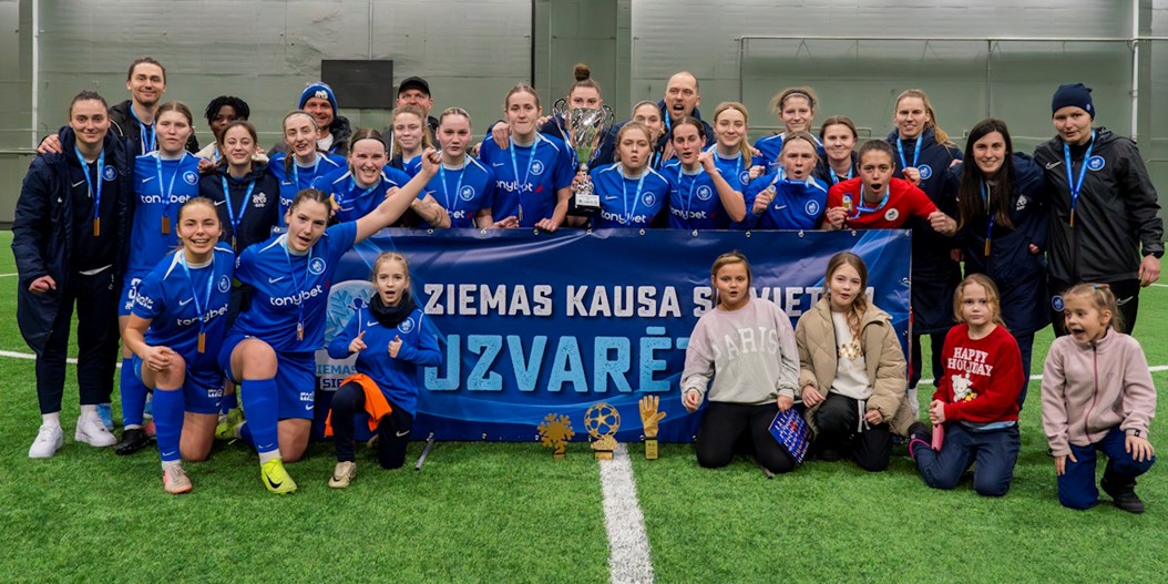 "RFS Women" ar nevainojamu sniegumu izcīna Ziemas kausu